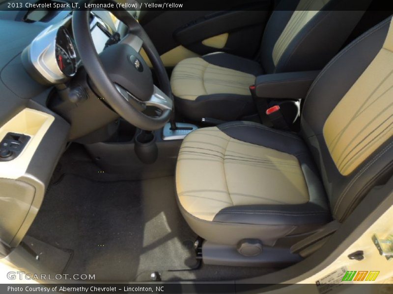 Lemonade (Yellow) / Yellow/Yellow 2013 Chevrolet Spark LT