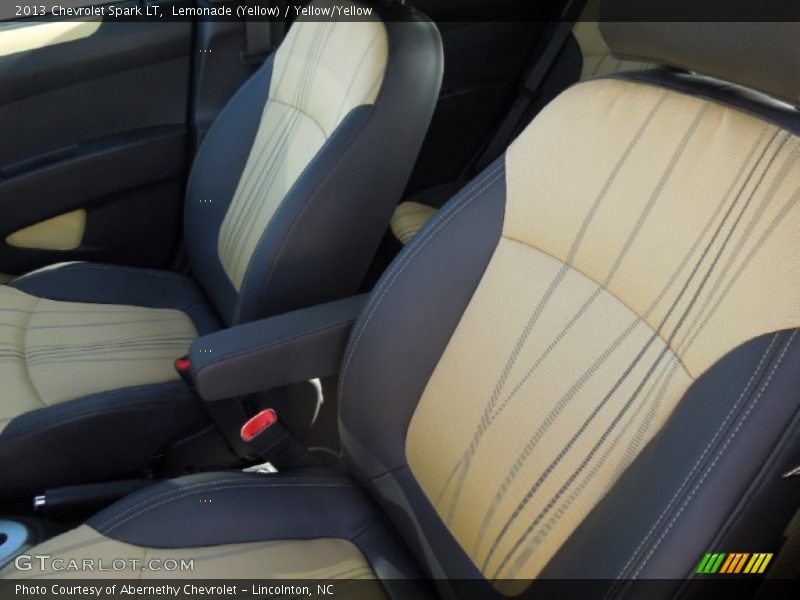 Front Seat of 2013 Spark LT