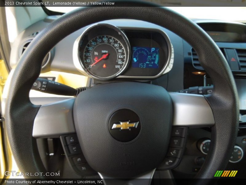 Lemonade (Yellow) / Yellow/Yellow 2013 Chevrolet Spark LT