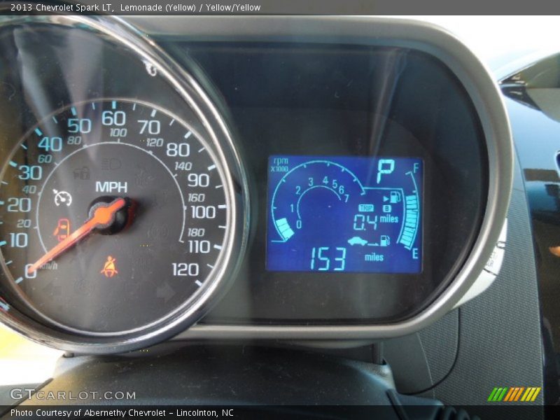 Lemonade (Yellow) / Yellow/Yellow 2013 Chevrolet Spark LT