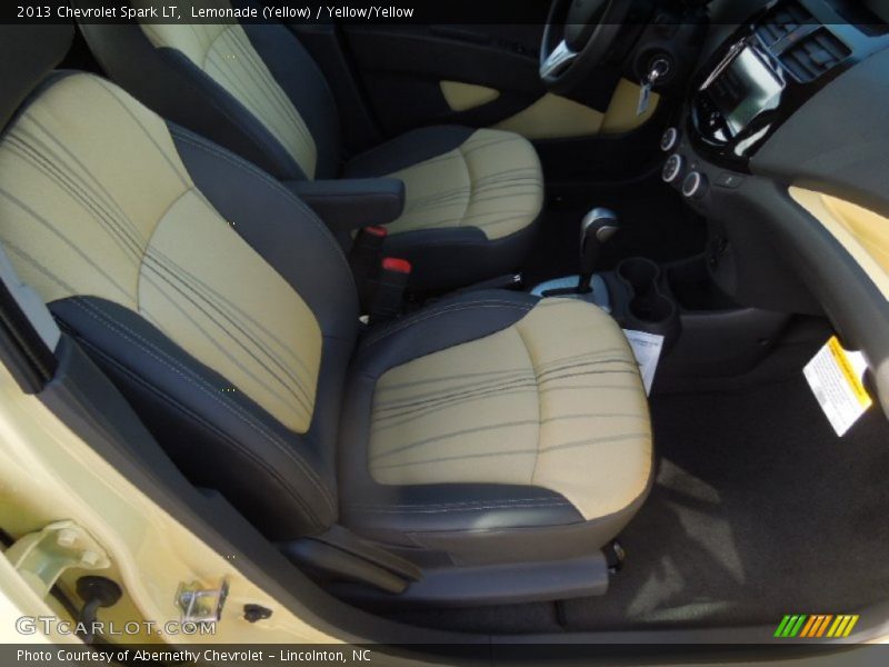 Lemonade (Yellow) / Yellow/Yellow 2013 Chevrolet Spark LT