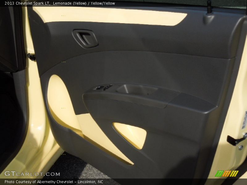 Lemonade (Yellow) / Yellow/Yellow 2013 Chevrolet Spark LT