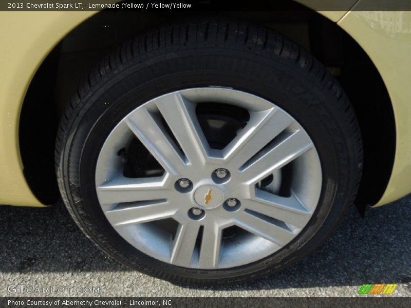 Lemonade (Yellow) / Yellow/Yellow 2013 Chevrolet Spark LT