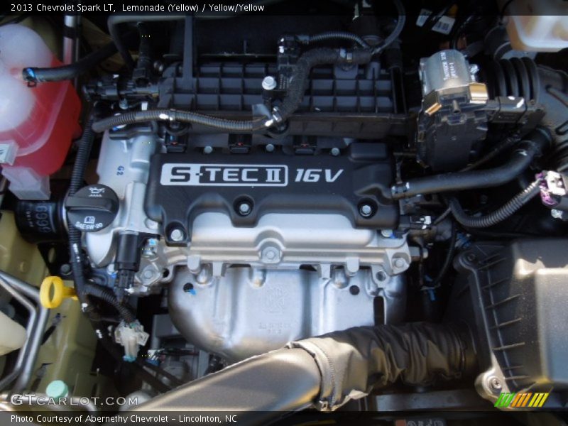  2013 Spark LT Engine - 1.2 Liter DOHC 16-Valve VVT S-TEC II 4 Cylinder