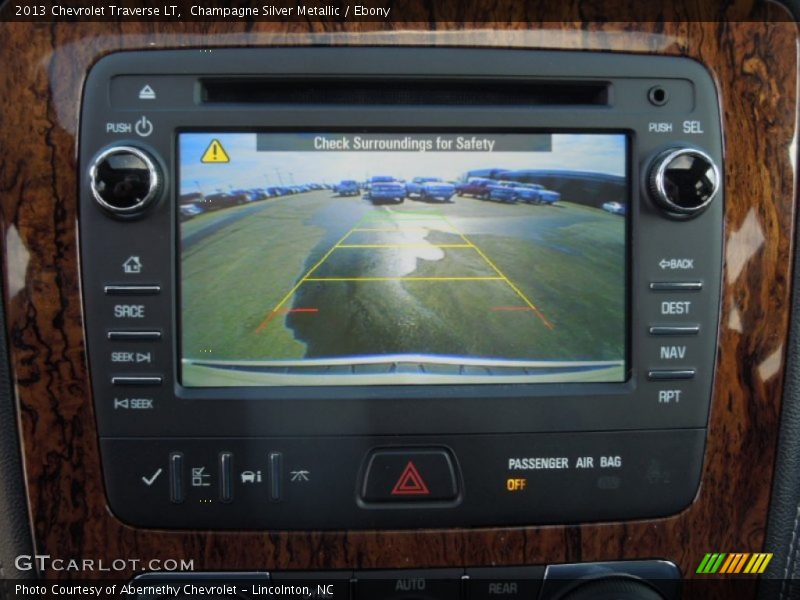 Controls of 2013 Traverse LT