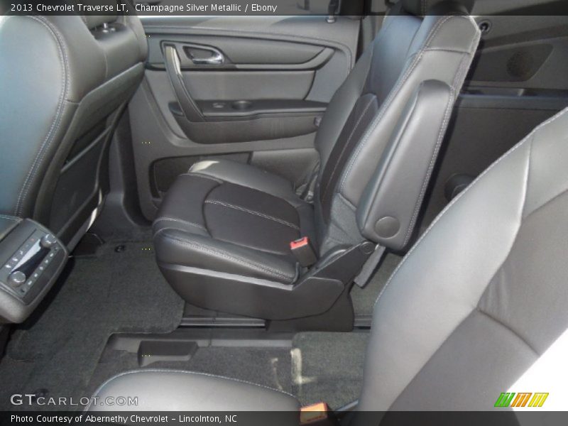 Rear Seat of 2013 Traverse LT