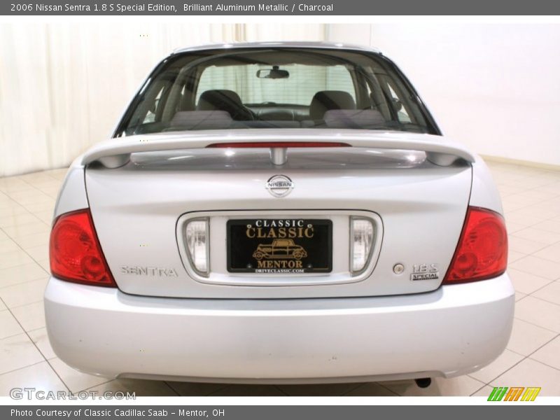 Brilliant Aluminum Metallic / Charcoal 2006 Nissan Sentra 1.8 S Special Edition