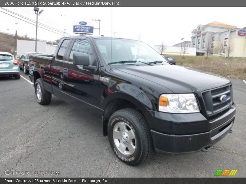Black / Medium/Dark Flint 2006 Ford F150 STX SuperCab 4x4