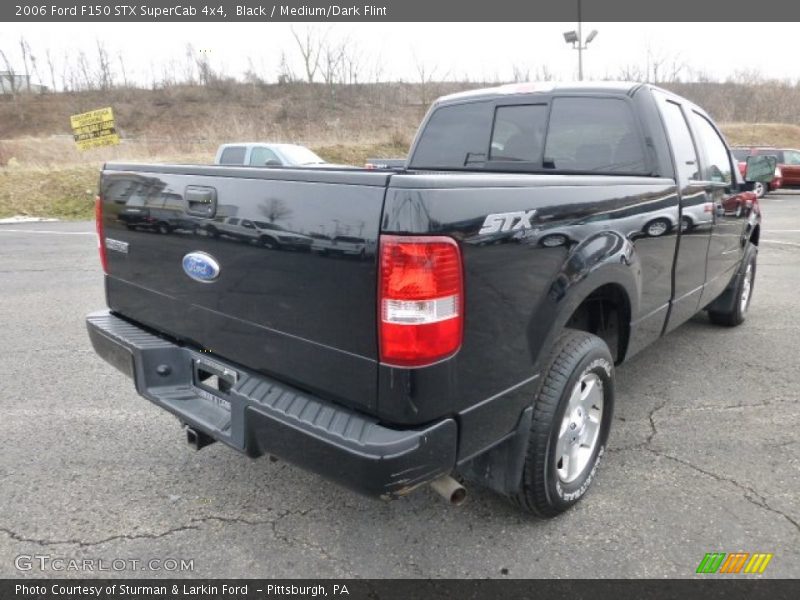 Black / Medium/Dark Flint 2006 Ford F150 STX SuperCab 4x4