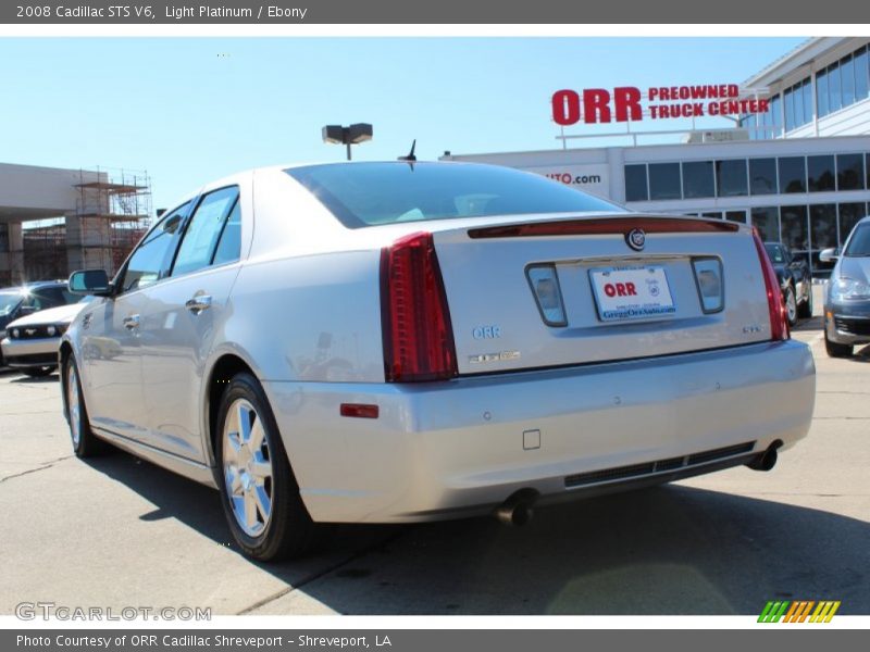 Light Platinum / Ebony 2008 Cadillac STS V6