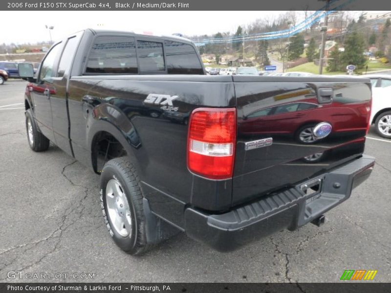 Black / Medium/Dark Flint 2006 Ford F150 STX SuperCab 4x4