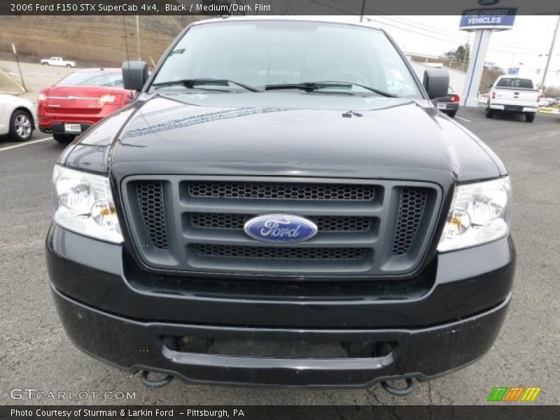 Black / Medium/Dark Flint 2006 Ford F150 STX SuperCab 4x4