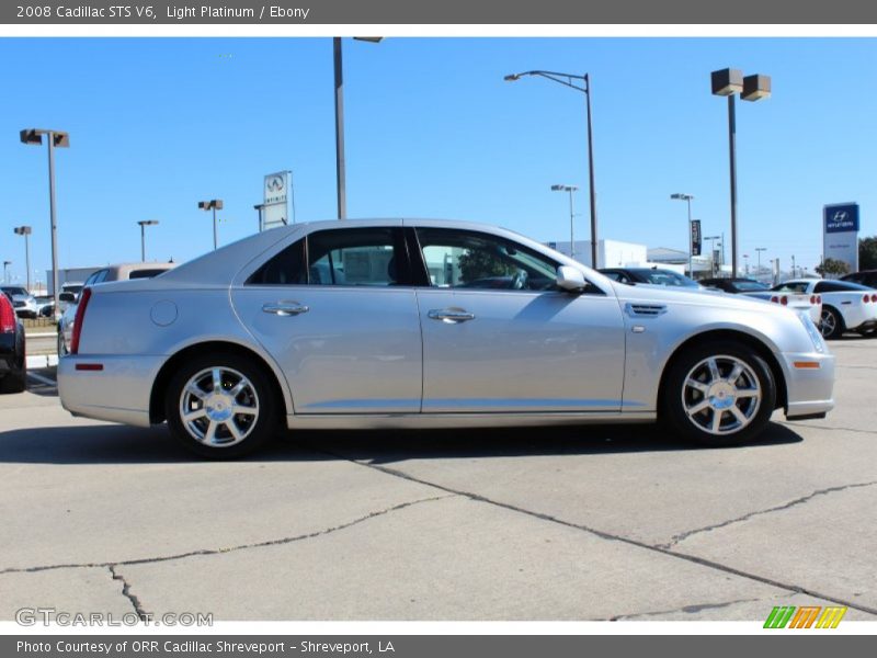 Light Platinum / Ebony 2008 Cadillac STS V6