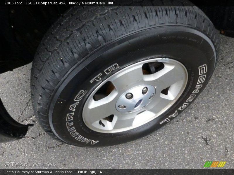 Black / Medium/Dark Flint 2006 Ford F150 STX SuperCab 4x4