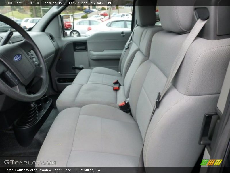 Black / Medium/Dark Flint 2006 Ford F150 STX SuperCab 4x4