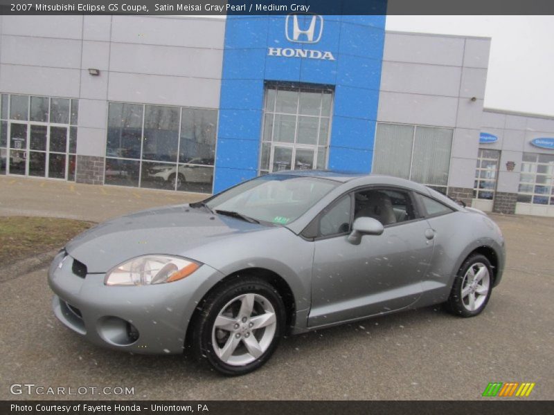 Satin Meisai Gray Pearl / Medium Gray 2007 Mitsubishi Eclipse GS Coupe