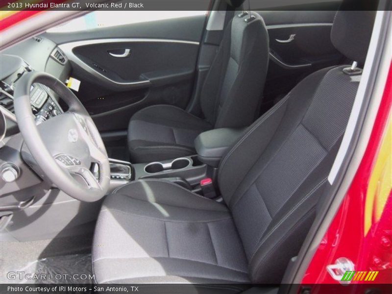 Volcanic Red / Black 2013 Hyundai Elantra GT