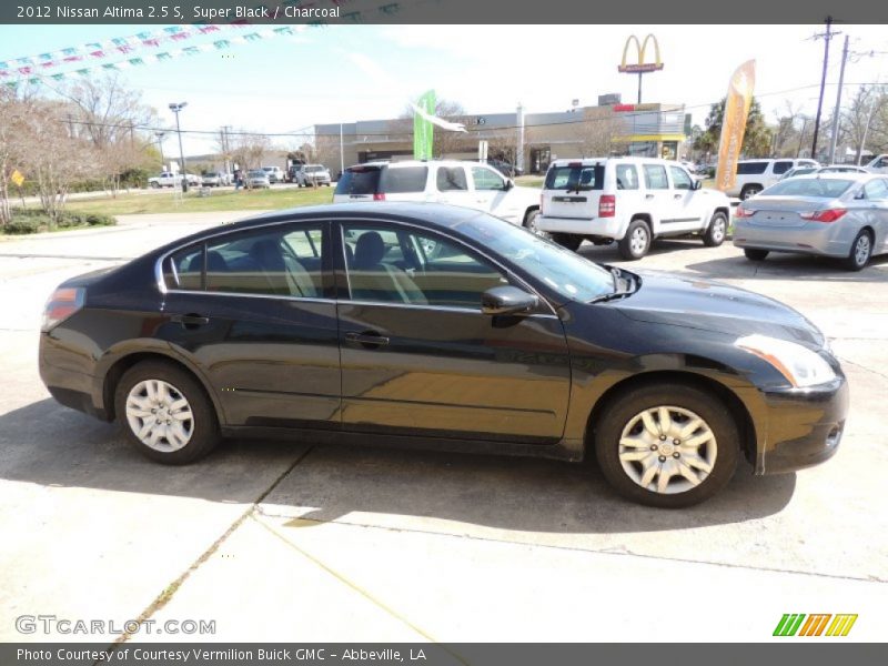 Super Black / Charcoal 2012 Nissan Altima 2.5 S