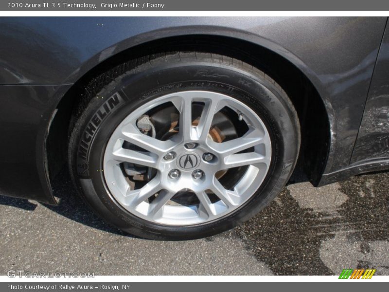 Grigio Metallic / Ebony 2010 Acura TL 3.5 Technology