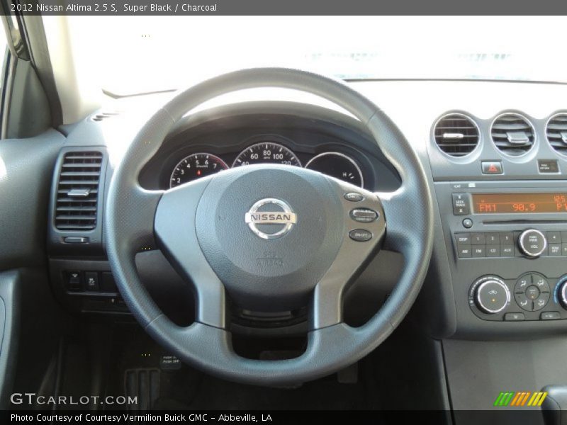 Super Black / Charcoal 2012 Nissan Altima 2.5 S
