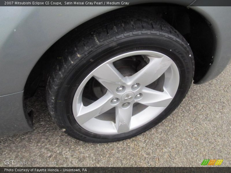 Satin Meisai Gray Pearl / Medium Gray 2007 Mitsubishi Eclipse GS Coupe