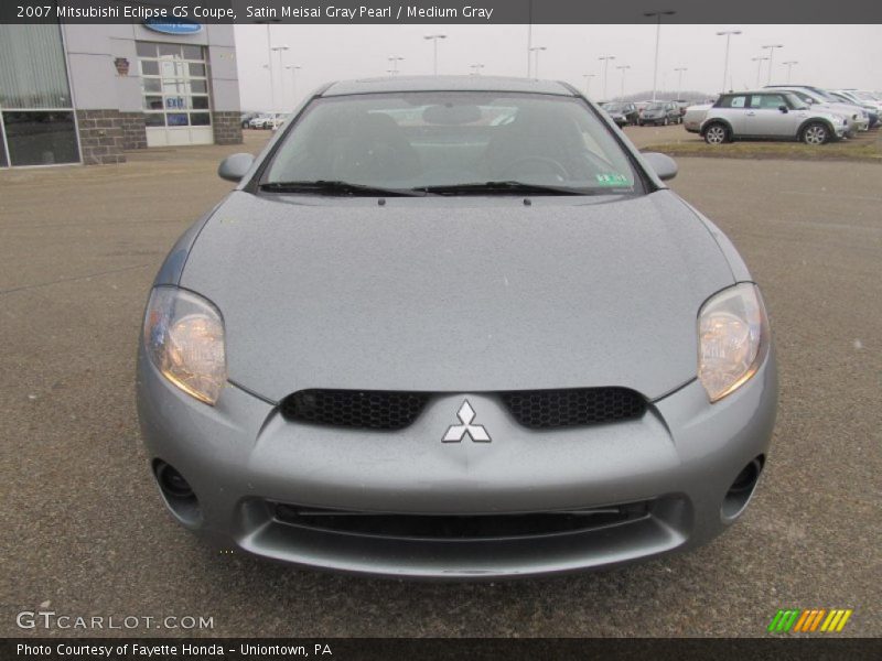 Satin Meisai Gray Pearl / Medium Gray 2007 Mitsubishi Eclipse GS Coupe