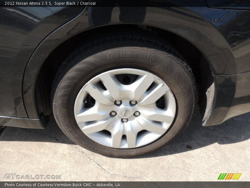 Super Black / Charcoal 2012 Nissan Altima 2.5 S