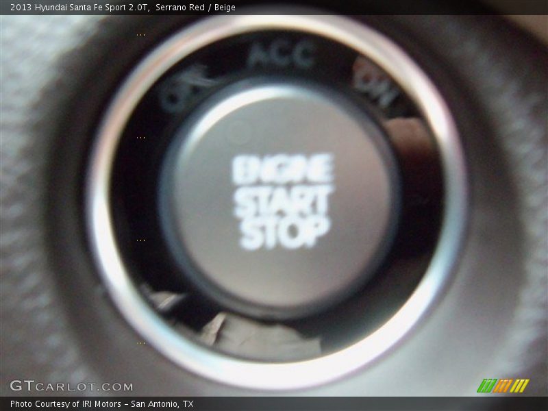 Serrano Red / Beige 2013 Hyundai Santa Fe Sport 2.0T