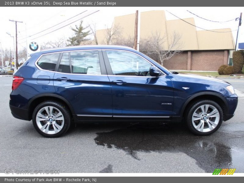  2013 X3 xDrive 35i Deep Sea Blue Metallic
