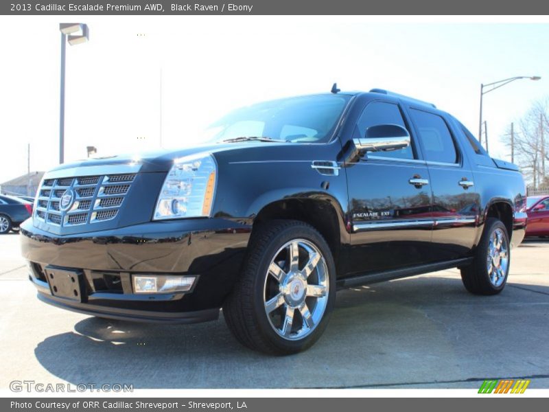 Black Raven / Ebony 2013 Cadillac Escalade Premium AWD