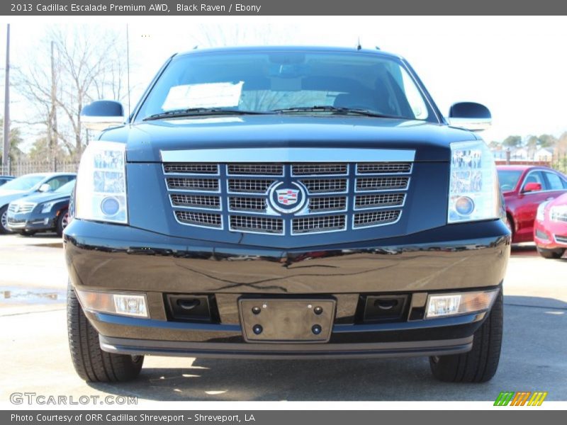 Black Raven / Ebony 2013 Cadillac Escalade Premium AWD