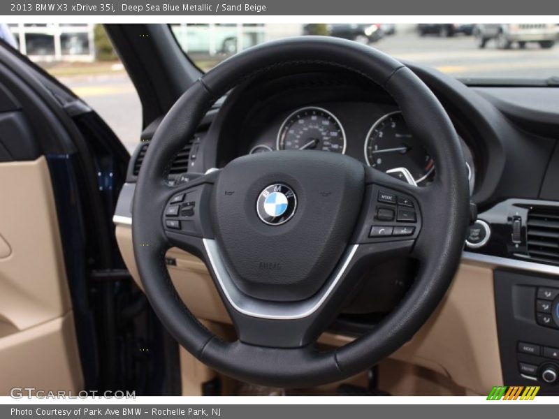  2013 X3 xDrive 35i Steering Wheel
