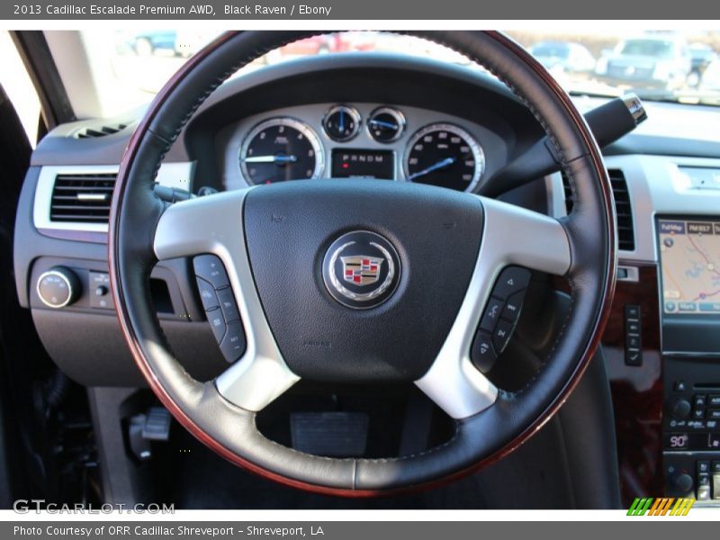  2013 Escalade Premium AWD Steering Wheel