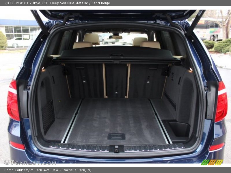  2013 X3 xDrive 35i Trunk