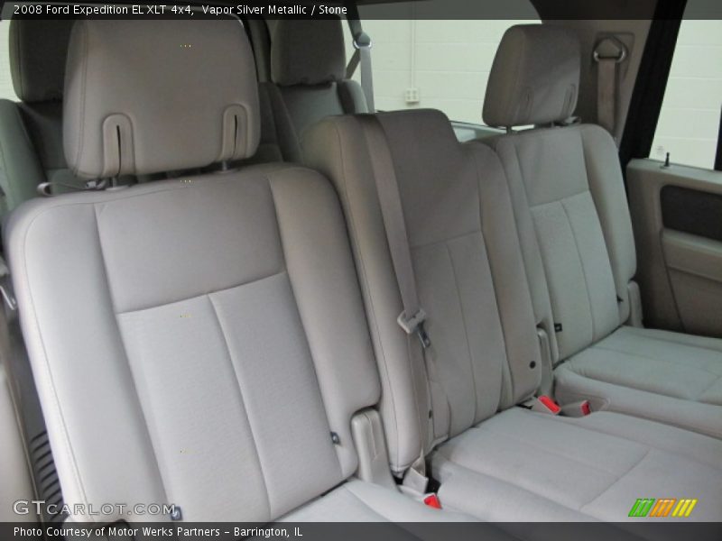 Vapor Silver Metallic / Stone 2008 Ford Expedition EL XLT 4x4