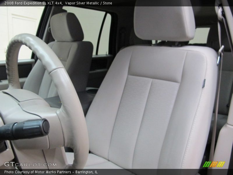 Vapor Silver Metallic / Stone 2008 Ford Expedition EL XLT 4x4