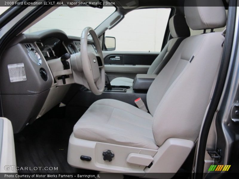 Front Seat of 2008 Expedition EL XLT 4x4