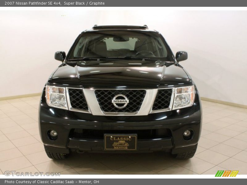 Super Black / Graphite 2007 Nissan Pathfinder SE 4x4