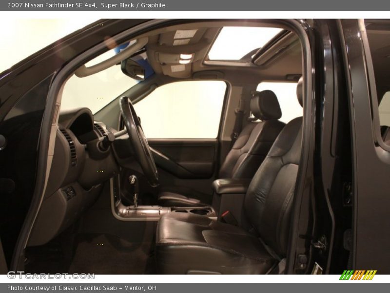 Super Black / Graphite 2007 Nissan Pathfinder SE 4x4