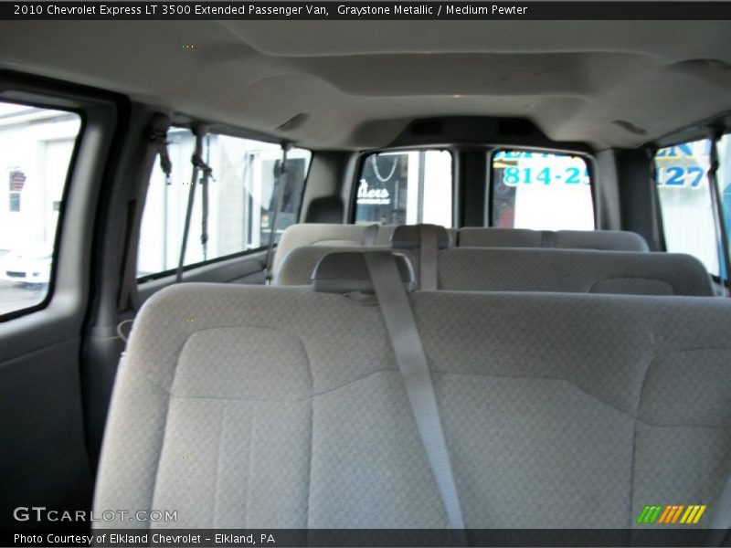 Graystone Metallic / Medium Pewter 2010 Chevrolet Express LT 3500 Extended Passenger Van