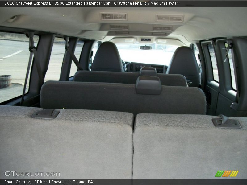 Graystone Metallic / Medium Pewter 2010 Chevrolet Express LT 3500 Extended Passenger Van