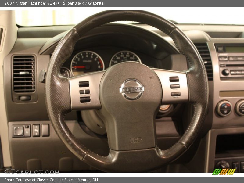  2007 Pathfinder SE 4x4 Steering Wheel