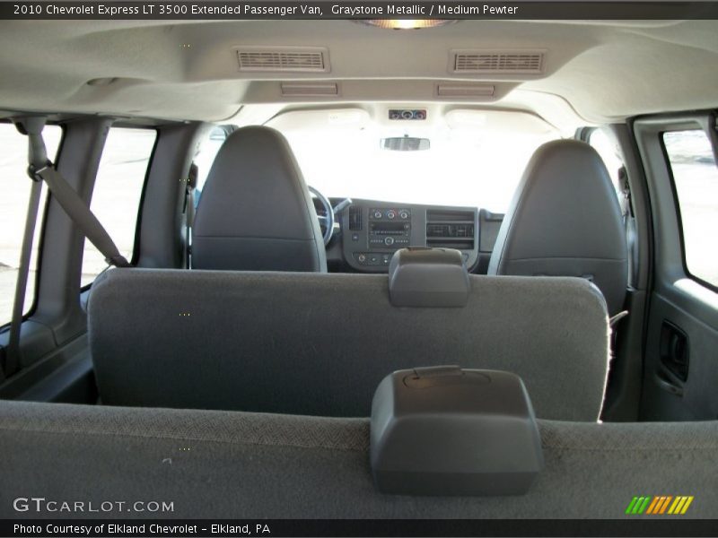 Graystone Metallic / Medium Pewter 2010 Chevrolet Express LT 3500 Extended Passenger Van