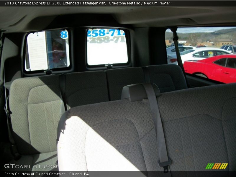 Graystone Metallic / Medium Pewter 2010 Chevrolet Express LT 3500 Extended Passenger Van