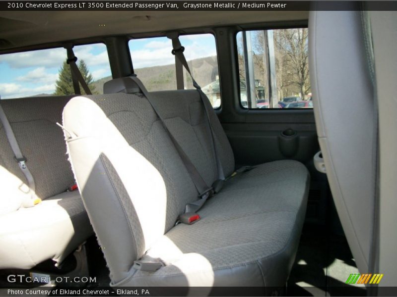 Graystone Metallic / Medium Pewter 2010 Chevrolet Express LT 3500 Extended Passenger Van