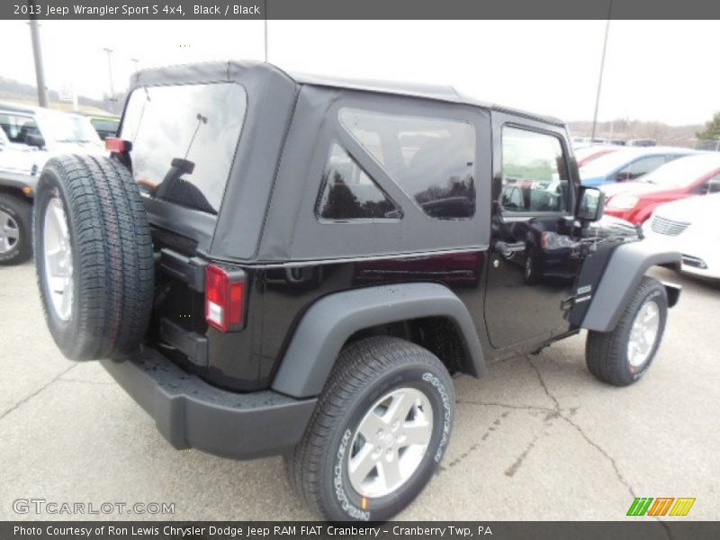 Black / Black 2013 Jeep Wrangler Sport S 4x4