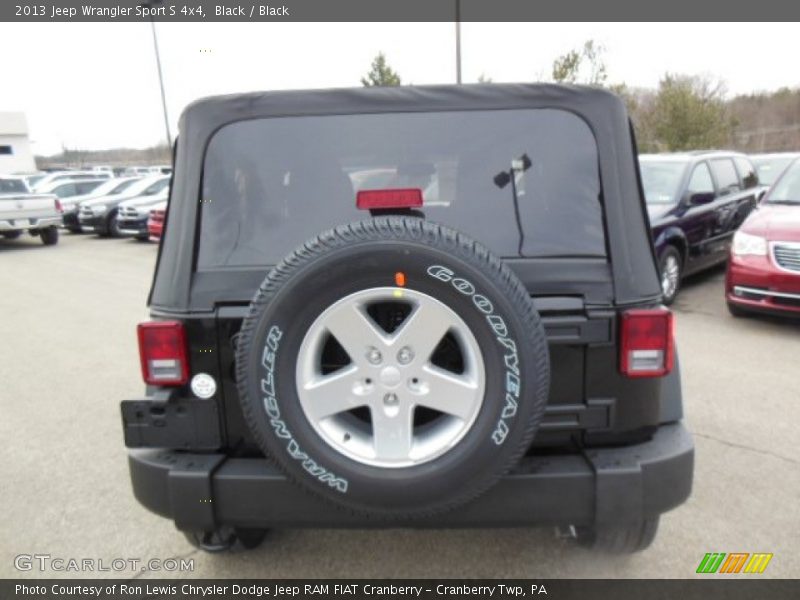 Black / Black 2013 Jeep Wrangler Sport S 4x4