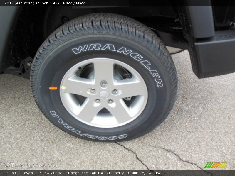 Black / Black 2013 Jeep Wrangler Sport S 4x4