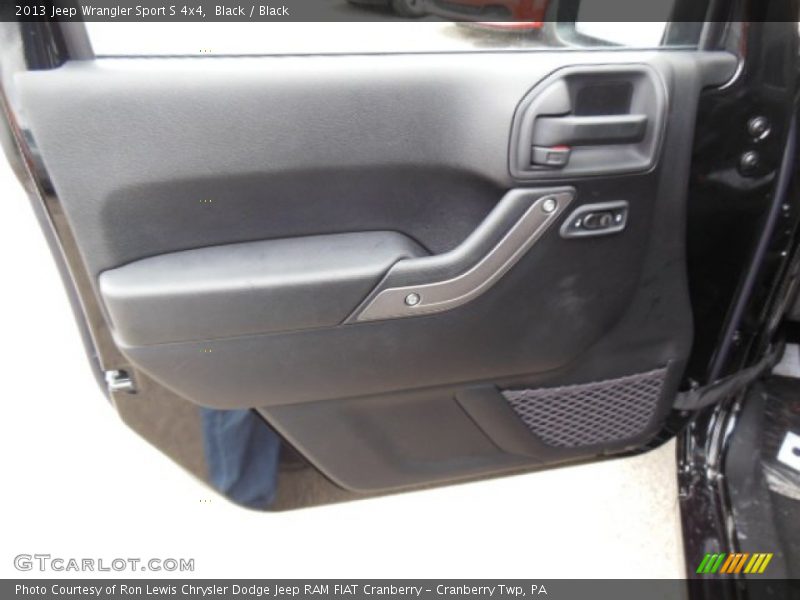 Black / Black 2013 Jeep Wrangler Sport S 4x4