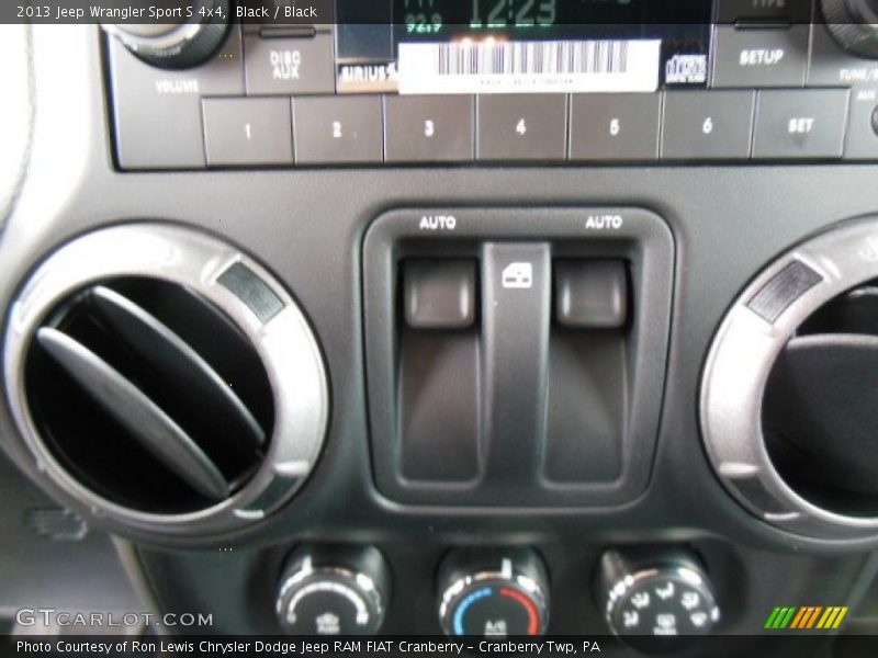 Black / Black 2013 Jeep Wrangler Sport S 4x4